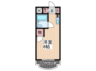 ニュ-ハイム槙【3階】の間取り