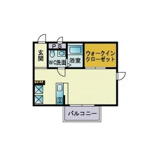 サンタプレイス【1階】の間取り