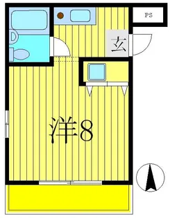 ソレイユ八柱【3階】の間取り