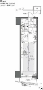 ZOOM都庁前【5階】の間取り