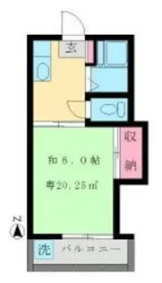 第二メゾン桜苑【2階】の間取り