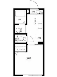 及川アパートメント【1階】の間取り