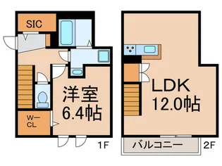 Casa de Arteの間取り