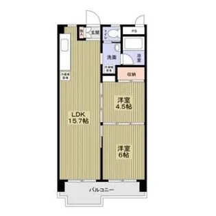 日香苑I【1階】の間取り