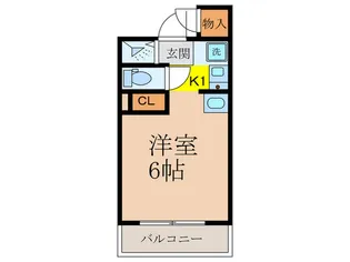 シャロームII【4階】の間取り