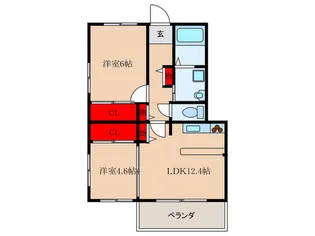 サンホ-プSKKの間取り