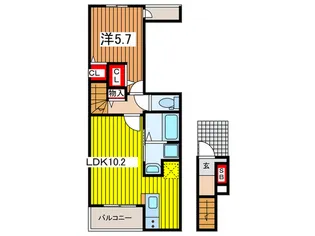 カーサ・フェリーチェの間取り
