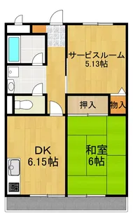 神奈川県川崎市幸区小倉1【マンション】の間取り