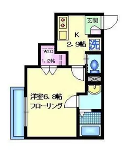東京都荒川区町屋6【マンション】の間取り