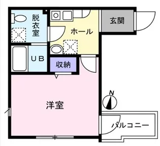 ハウズライフ厚木六番館【3階】の間取り