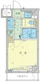 ルーブル中村橋弐番館【1階】の間取り