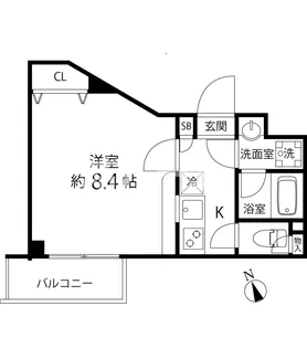 東京都板橋区成増2【マンション】の間取り