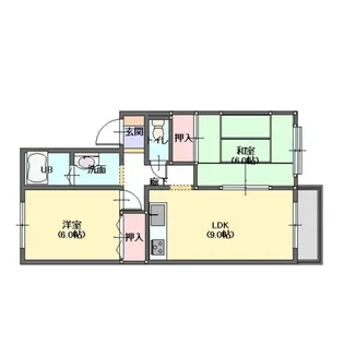 エトワールM【1階】の間取り
