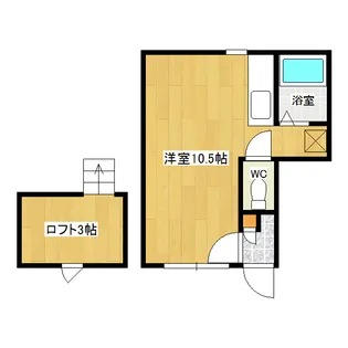 ヴィラオック【1階】の間取り