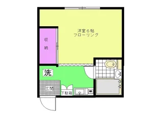 メゾン横井【1階】の間取り