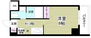 ライツェント石島【3階】の間取り