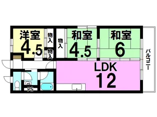ブランメゾン赤坂【2階】の間取り