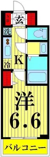 N-stage 獨協大学前【8階】の間取り