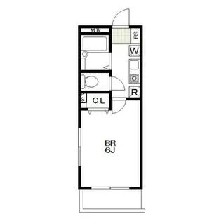 GARADEN GROVE 砧【1階】の間取り