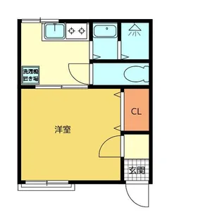 ヒカリハウス【1階】の間取り