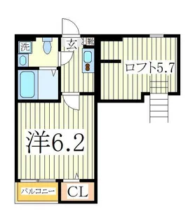 ネクストステージ新柏【1階】の間取り