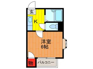 ドルチェ門真【2階】の間取り