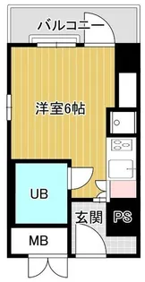 インペリアル南麻布サテライト棟【8階】の間取り