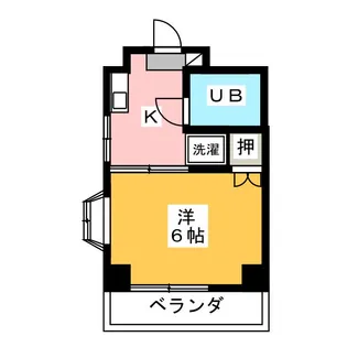 サイカット大澤【2階】の間取り