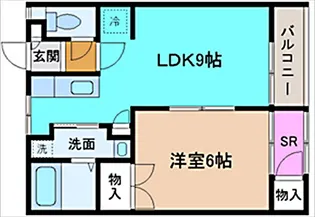 ミエールドルチェ【2階】の間取り