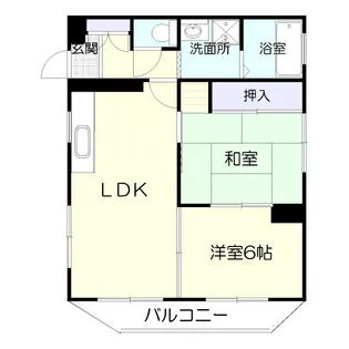 シャルマン・コート【2階】の間取り