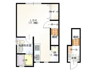 S BOX【2階】の間取り