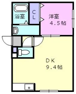 CLASS大町【5階】の間取り