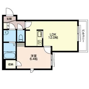 rooflat【2階】の間取り