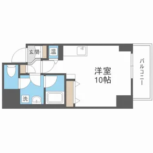 バロンドール【4階】の間取り