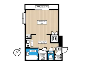 ウィンクルNM【2階】の間取り