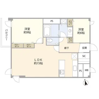 西麻布ガーデン(0005707)【4階】の間取り