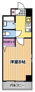 コスモコート【3階】の間取り