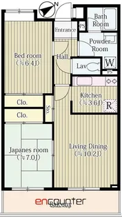 パークセリタ二子玉川【2階】の間取り