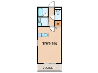 リバーサイドαII【2階】の間取り