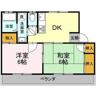 エンジェル 3【1階】の間取り