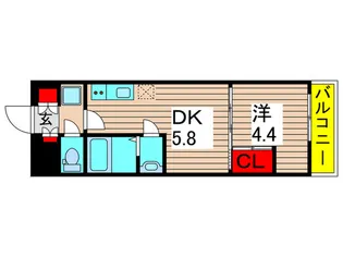 Mind Umejima【3階】の間取り