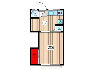 清雲荘の間取り