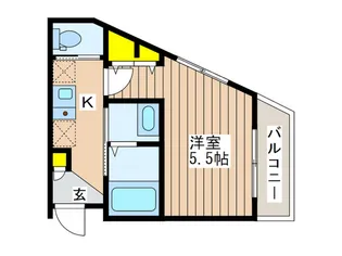 River Forest八王子【2階】の間取り