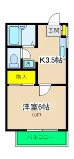 メゾン石原I【2階】の間取り