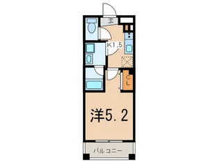 STUDIO ZPT【5階】の間取り