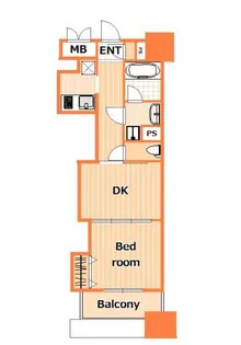 パークフラッツ横濱公園【3階】の間取り