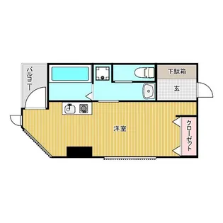 ウイング曙【5階】の間取り