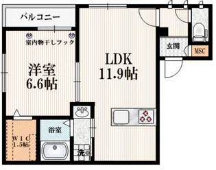 BellWood町屋【2階】の間取り