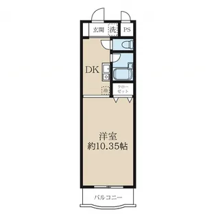 モンシャトー【1階】の間取り