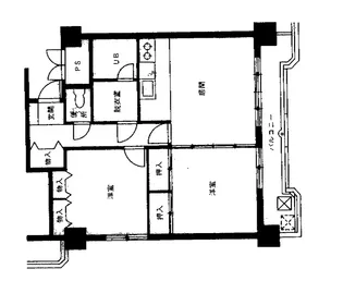 メゾン・ドさいとう【9階】の間取り